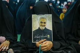 بزرگداشت شهادت سردار سلیمانی در مصلی تهران