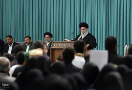 دیدار شرکت کنندگان در مسابقات بین‌المللی قرآن با رهبر معظم انقلاب