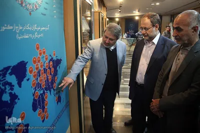 بازدید سیدنظام‌الدین موسوی، سخنگوی هیئت رئیسه مجلس شورای اسلامی از نمایشگاه «جهاددانشگاهی؛ الگوی ایرانی ـ اسلامی پیشرفت دانش‌بنیان» 