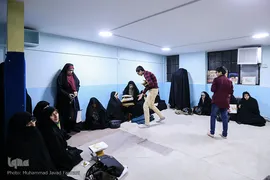 محفل انس با قرآن در مدرسه طلایه داران زندگی