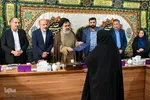 رونمایی از پرچم عفاف زینبی(س)‎