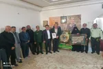 دیدار اعضای جهاد دانشگاهی لرستان با خانواده شهید طولابی