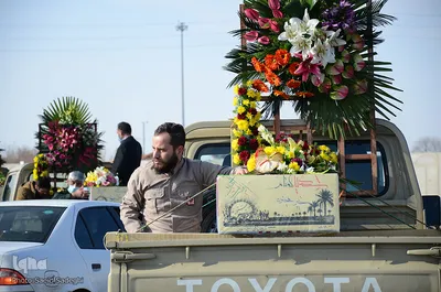 ورود پیکر مطهر سه شهید گمنام به تبریز‎‎
