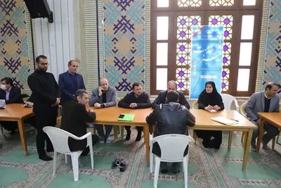 برپایی میز خدمت آموزش و پرورش آذربایجان شرقی در نمازجمعه تبریز