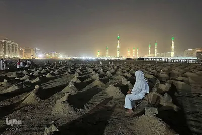 زائران بین‎المللی مدینه پیش از اعزام به مکه