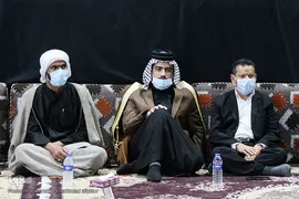 مراسم بزرگداشت مرحوم آیت‌الله محمدسعيد حكيم، از مراجع نجف اشرف در اهواز