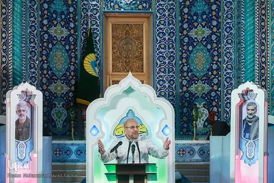 محمدباقر قالیباف در اجتماع هزاران جوان جهادگر بسیجی