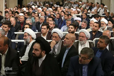 دیدار کارگزاران حج با رهبر انقلاب