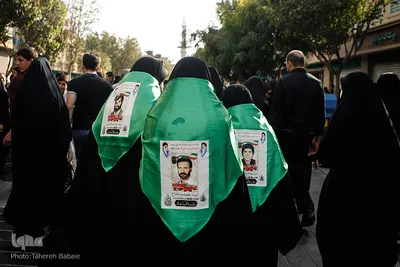 راهپیمایی جاماندگان اربعین حسینی در تهران
