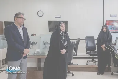  حضور معصومه آقاپور علیشاهی، مشاور رئیس‌جمهور در امور همکاری‌های اقتصادی به مناسبت روز خبرنگار در تحریریه ایکنا