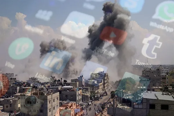 Penyokong Palestin di rangkaian sosial