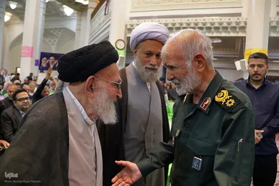 مراسم چهلمین روز شهادت شهید سردارسرلشکر مجید خادمی در حرم شاهچراغ(ع)