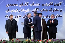 مراسم تودیع و معارفه رییس سازمان حج و زیارت