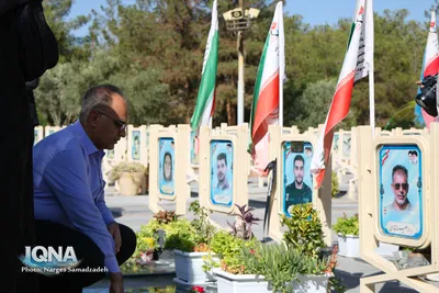 تجدید میثاق جهادگران دانشگاهی اصفهان با شهدا
