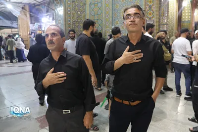 شب رحلت نبی مکرم اسلام(ص) در حرم بانوی کرامت