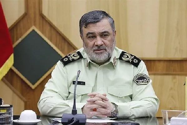 نیروی انتظامی از ابتدای شیوع کرونا برای خدمت‌رسانی وارد میدان شد