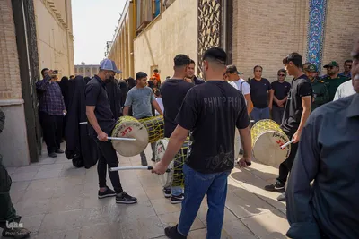 تشییع پیکر بسیجی شهید سید محمد امین مودت