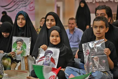 مراسم چهلمین روز شهادت قائد شهید امت در حرم شاهچراغ(ع)