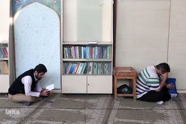 مراسم معنوی دعای عرفه در دانشگاه تهران