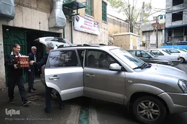 جهاد آبمیوه گیری موکب «المهدی» هیأت رزمندگان اسلام شمیرانات برای یاری کادر درمانی و شفای عاجل بیماران کرونایی