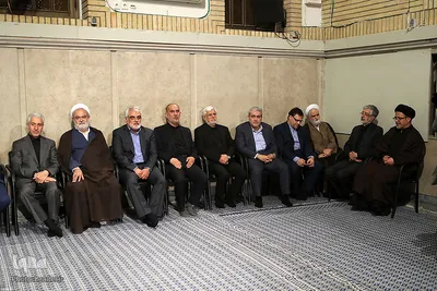 دیدار جمعی از استادان، نخبگان و پژوهشگران دانشگاه‌ها با رهبر انقلاب