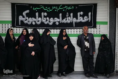 ⁨قم عزادار دخت نبی مکرم اسلام⁩(ص)
