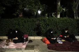 مراسم احیای شب نوزدهم ماه مبارک رمضان در مسجد دانشگاه تهران