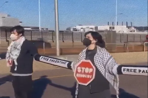 Vidéo | Soutien à Gaza en bloquant l’accès à l’aéroport de Chicago