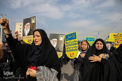 سوگواری شهادت سپهبد حاج قاسم سلیمانی در سراسر ایران