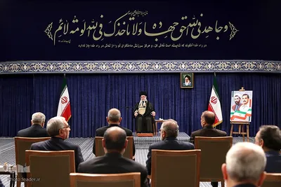 دیدار رئیس‌جمهور و هیئت دولت با رهبر معظم انقلاب اسلامی