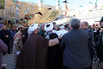 تشییع و تدفین پیکر پاک و مطهر شهید گمنام در اهر