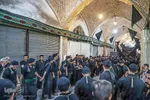 عزاداری عاشورا در بازار تبریز‎