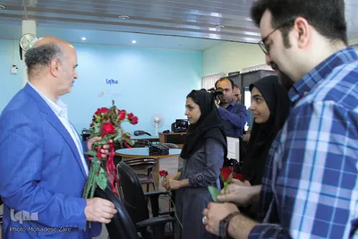 بازدید از ایکنا به مناسبت روز خبرنگار