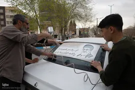 حماسه دلدادگی در سوگ رهبر شهید