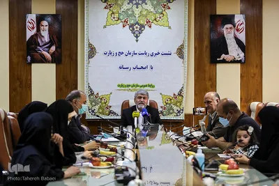 نشست خبری رئیس سازمان حج و زیارت