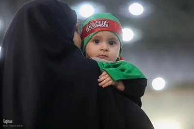 مراسم شیرخوارگان حسینی در حرم عبدالعظیم حسنی