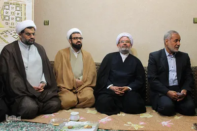 دیدار قائم ‌مقام سازمان اوقاف و امور خیریه با نماینده ولی فقیه در استان مرکزی/عکاس:زهرا بهرامی 