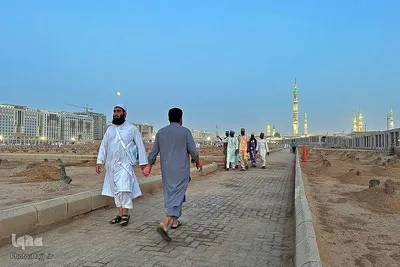 زائران بین‎المللی مدینه پیش از اعزام به مکه