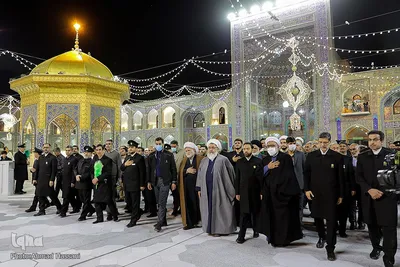 آیین بازگشایی صحن انقلاب اسلامی حرم مطهر امام رضا علیه‌السلام