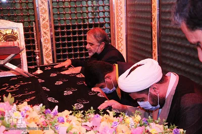 آیین غبار روبی امامزاده جعفر(ع)یزد