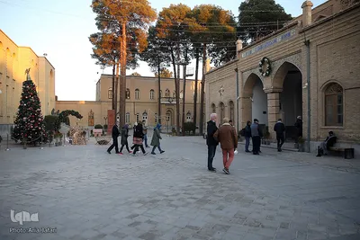 مراسم "تقدس آب" در کلیسای وانک اصفهان