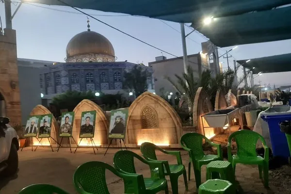 فیلم | موکب نداء الاقصی و بیعت با مقاومت فلسطین