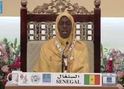 Maimouna Lô 2ème au concours International du Saint Coran à Dubai