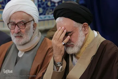 مراسم ارتحال آیت‌الله عبدالنبی نمازی در اصفهان