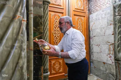 حرم مطهر علوی در آستانهٔ میلاد مولود کعبه