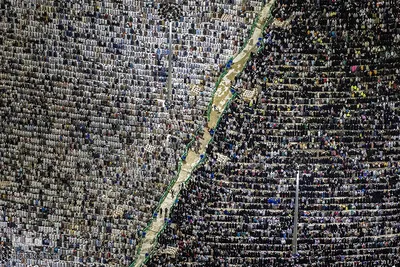 مسجدالحرام از آسمان