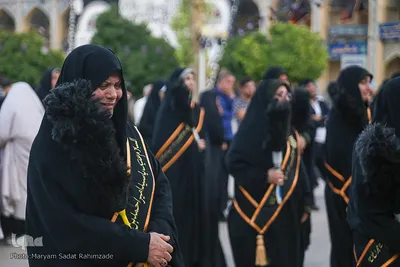 سیاه‌پوشی حرم مطهر حضرت شاهچراغ(ع)