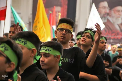 سوگواره احلی من العسل در حرم مطهر شاهچراغ(ع)