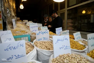 حال و هوای بازار تهران در شب عید