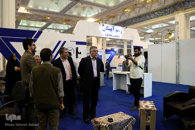 بازدید حمیدرضا طیبی از نمابشگاه قرآن کریم
